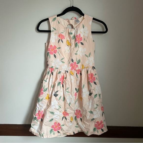 Carter's Pink and Yellow Sleeveless Sundress for Weddings - Picture 1 of 7